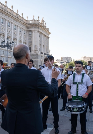 presentación de El pasodoble Amparito Roca resuena en Madrid en el primer fin de semana de Veranos de la Villa